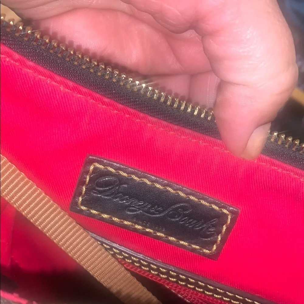 Dooney & Bourke Multicolor Logo Shoulder Bag & WALLET NOT INCLUDED